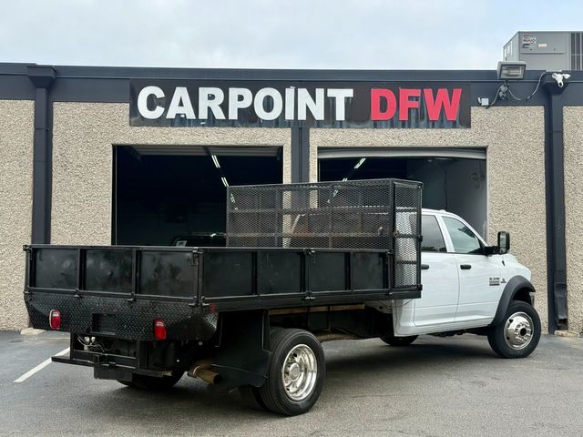 2017 RAM  5500 DUALLY 6.7L DIESEL FLAT BED AISIN  84'' C/A 4X2 139K
