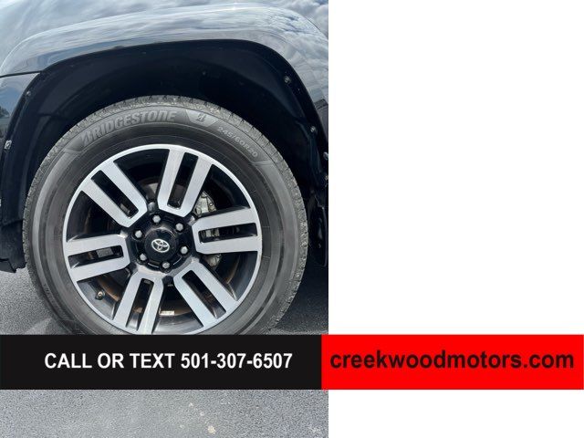 2017 Toyota 4Runner Limited 4X4 V6 20s Sun Roof Financing Black NICE