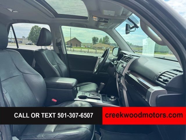 2017 Toyota 4Runner Limited 4X4 V6 20s Sun Roof Financing Black NICE