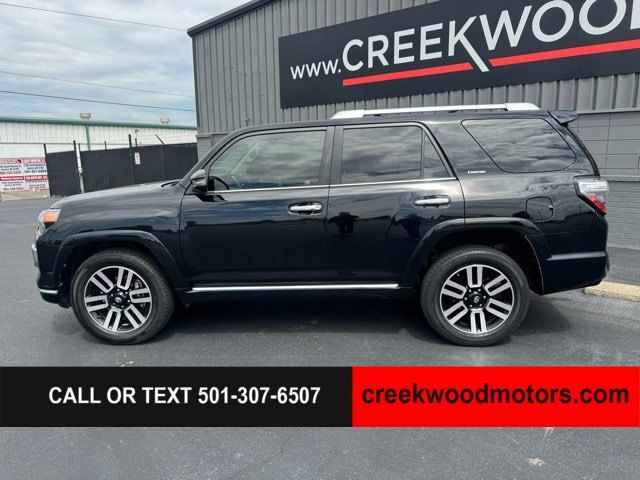 2017 Toyota 4Runner Limited 4X4 V6 20s Sun Roof Financing Black NICE