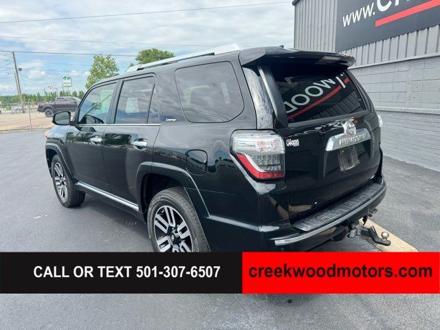 2017 Toyota 4Runner Limited 4X4 V6 20s Sun Roof Financing Black NICE