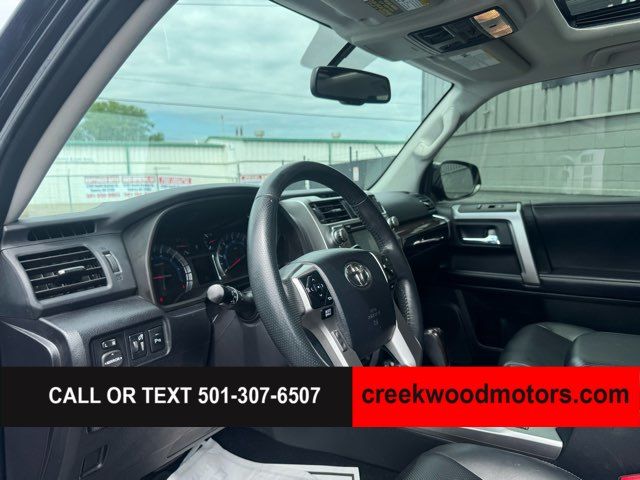 2017 Toyota 4Runner Limited 4X4 V6 20s Sun Roof Financing Black NICE