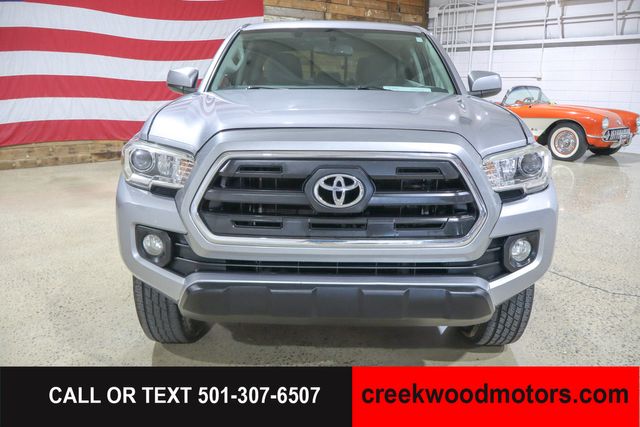 2017 Toyota Tacoma SR5 V6 Auto 2WD Crew Cab Silver Financing Nice