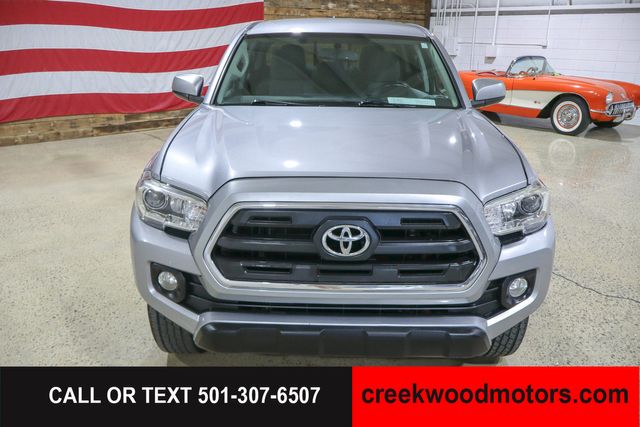 2017 Toyota Tacoma SR5 V6 Auto 2WD Crew Cab Silver Financing Nice