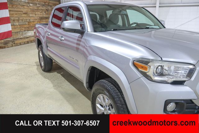 2017 Toyota Tacoma SR5 V6 Auto 2WD Crew Cab Silver Financing Nice