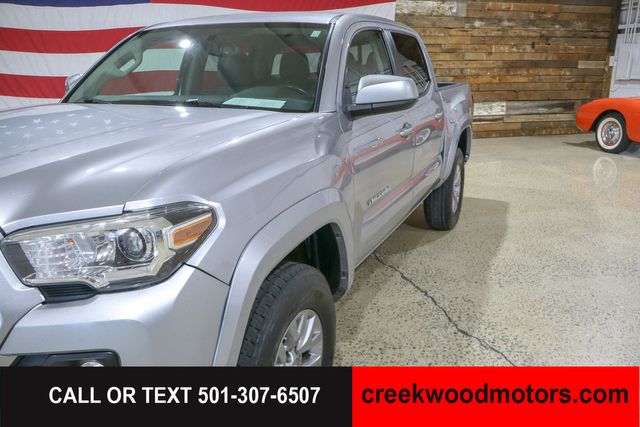 2017 Toyota Tacoma SR5 V6 Auto 2WD Crew Cab Silver Financing Nice