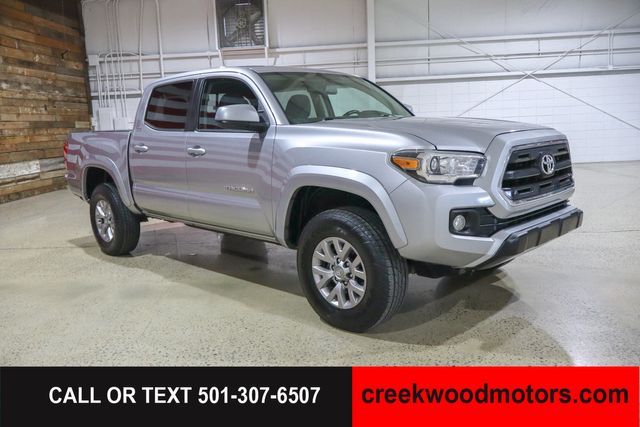 2017 Toyota Tacoma SR5 V6 Auto 2WD Crew Cab Silver Financing Nice