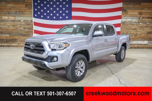 2017 Toyota Tacoma SR5 V6 Auto 2WD Crew Cab Silver Financing Nice