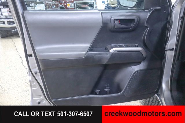 2017 Toyota Tacoma SR5 V6 Auto 2WD Crew Cab Silver Financing Nice