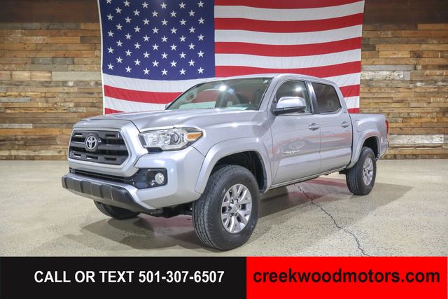 2017 Toyota Tacoma SR5 V6 Auto 2WD Crew Cab Silver Financing Nice