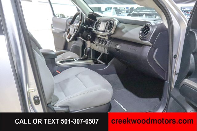 2017 Toyota Tacoma SR5 V6 Auto 2WD Crew Cab Silver Financing Nice