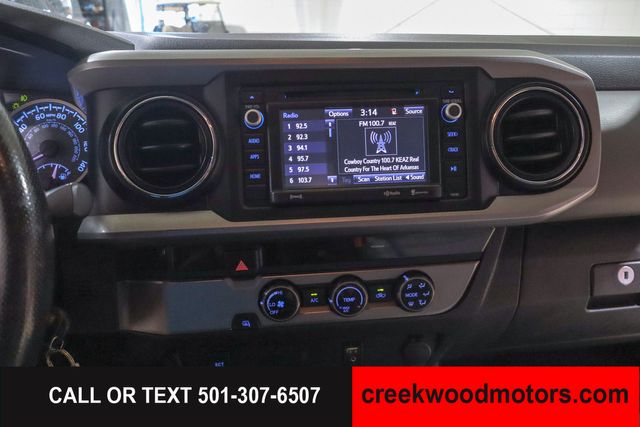 2017 Toyota Tacoma SR5 V6 Auto 2WD Crew Cab Silver Financing Nice