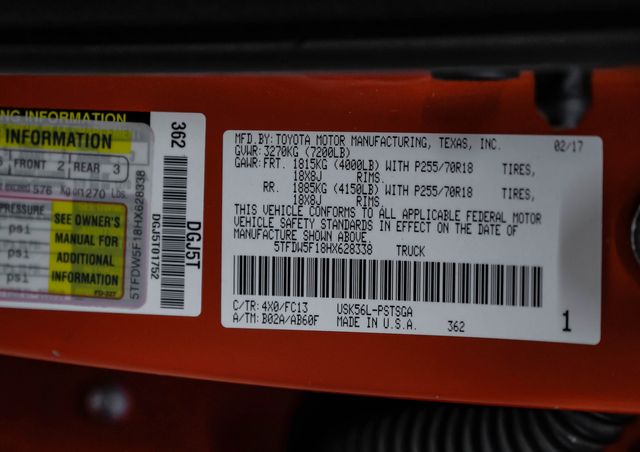2017 Toyota Tundra SR5 5.7L V8 | Dallas, TX | East Dallas Diesel