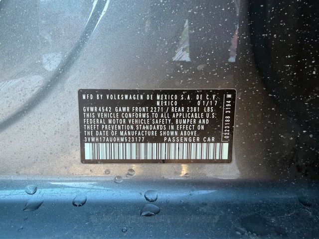 2017 Volkswagen Golf Alltrack TSI S 4Motion