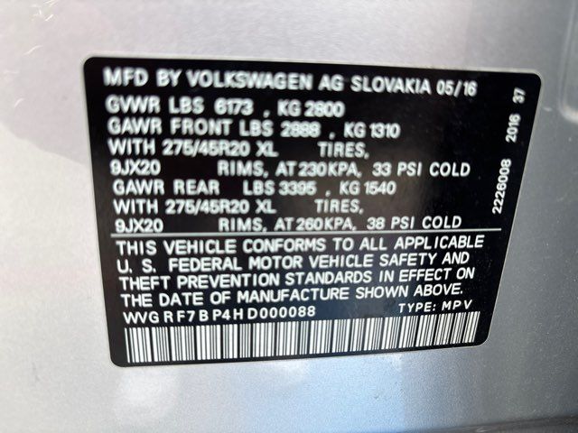 2017 Volkswagen Touareg V6 Wolfsburg | San Antonio, TX | Clear Choice Automotive South