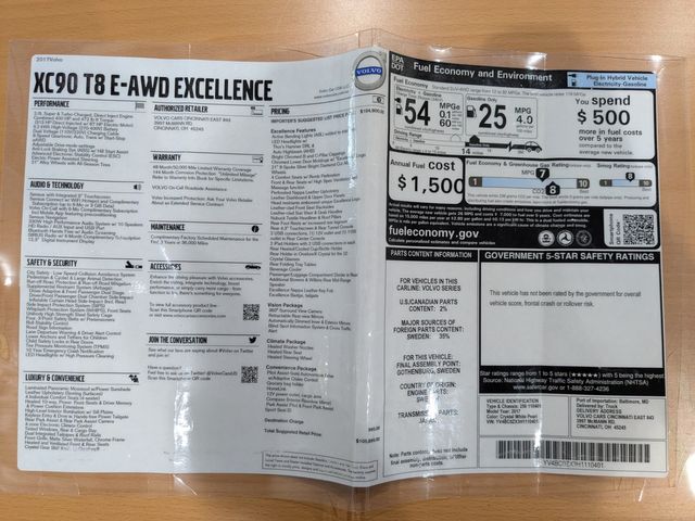 2017 Volvo XC90 T8 eAWD Excellence | Lake Forest IL | Executive Motor Carz 2017 Volvo XC90 T8 eAWD Excellence | Lake Forest IL | Executive Motor Carz