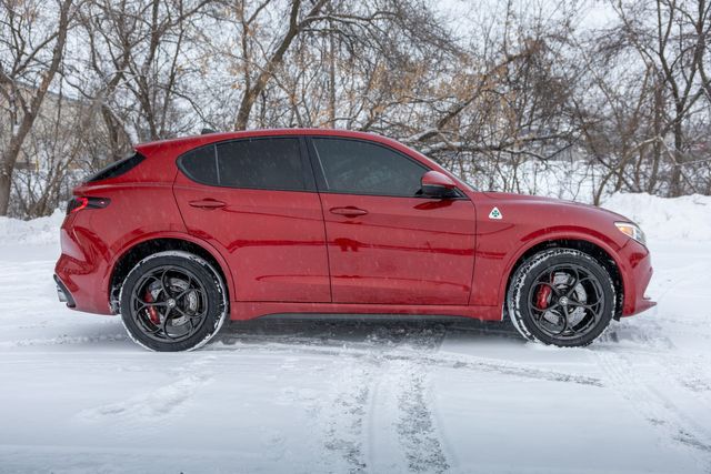 2018 Alfa Romeo Stelvio Quadrifoglio w/ 505 HP, Race Mode, Harman/Kardon 2018 Alfa Romeo Stelvio Quadrifoglio w/ 505 HP, Race Mode, Harman/Kardon