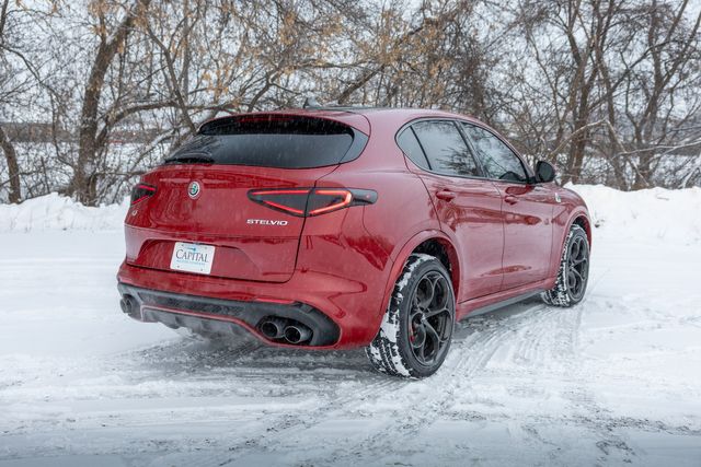 2018 Alfa Romeo Stelvio Quadrifoglio w/ 505 HP, Race Mode, Harman/Kardon 2018 Alfa Romeo Stelvio Quadrifoglio w/ 505 HP, Race Mode, Harman/Kardon