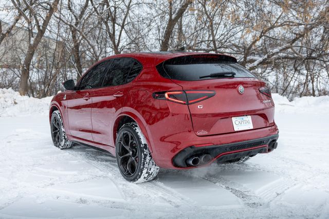 2018 Alfa Romeo Stelvio Quadrifoglio w/ 505 HP, Race Mode, Harman/Kardon 2018 Alfa Romeo Stelvio Quadrifoglio w/ 505 HP, Race Mode, Harman/Kardon