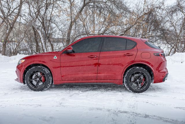 2018 Alfa Romeo Stelvio Quadrifoglio w/ 505 HP, Race Mode, Harman/Kardon 2018 Alfa Romeo Stelvio Quadrifoglio w/ 505 HP, Race Mode, Harman/Kardon
