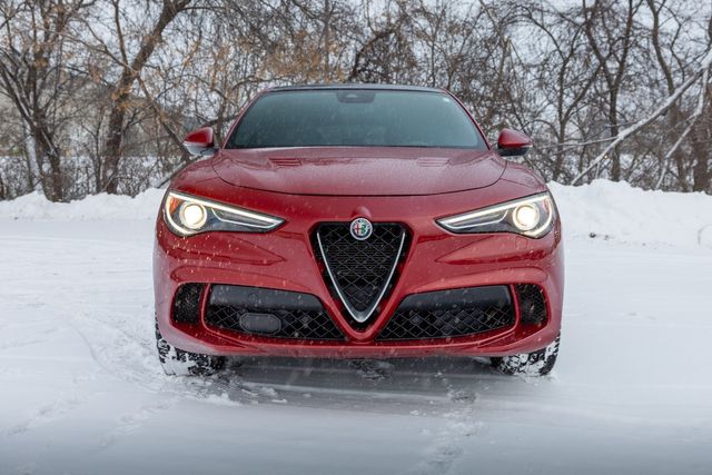 2018 Alfa Romeo Stelvio Quadrifoglio w/ 505 HP, Race Mode, Harman/Kardon 2018 Alfa Romeo Stelvio Quadrifoglio w/ 505 HP, Race Mode, Harman/Kardon