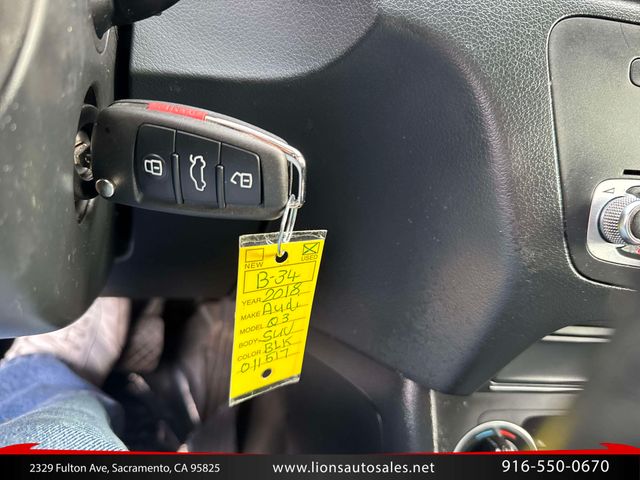 2018 Audi Q3 2.0T Premium