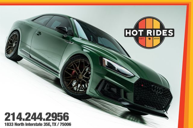 2018 Audi RS5 Coupe in Rare Sonoma Green Metallic | Carrollton, TX | Texas Hot Rides