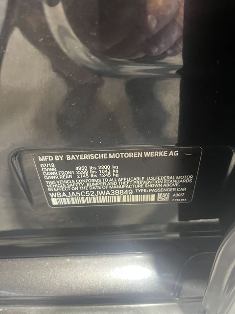 2018 BMW 5 Series 530i | Annapolis, MD | Annapolis Public Auto Auction 2018 BMW 5 Series 530i | Annapolis, MD | Annapolis Public Auto Auction