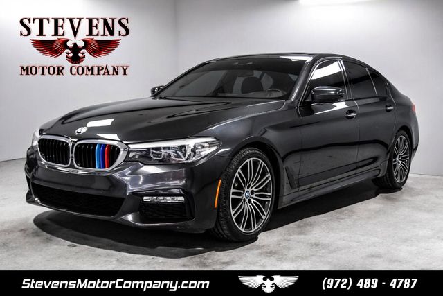 2018 BMW 5 Series 530i M-Sport DrvrAsstPkg ParkAsst HarmonKardon | Dallas, TX | Stevens Motor Company LLC