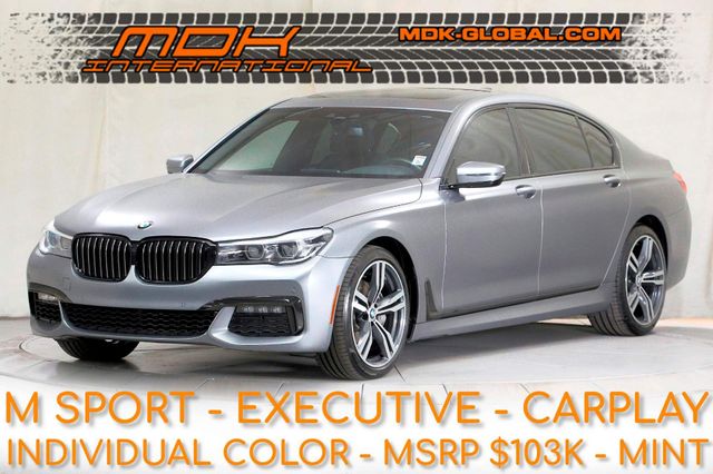 2018 BMW 7 Series 740i - Individual - Frozen Gray Metallic | Burbank, California | MDK International