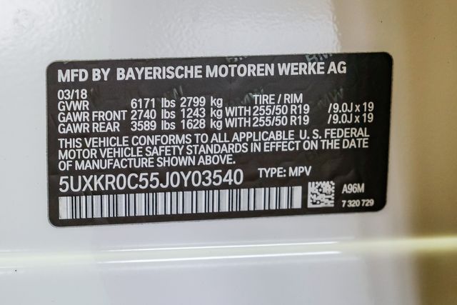 2018 BMW X5 xDrive35i 2018 BMW X5 xDrive35i