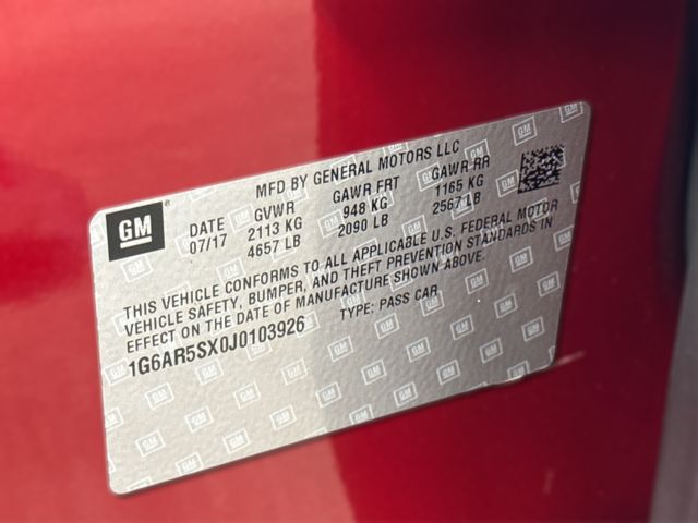 2018 Cadillac CTS LUXURY