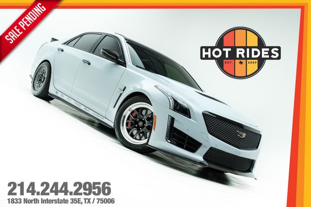 2018 Cadillac CTS-V Glacier White Edition 1 of 115 1000+ HP | Carrollton, TX | Texas Hot Rides in Carrollton, TX 75006