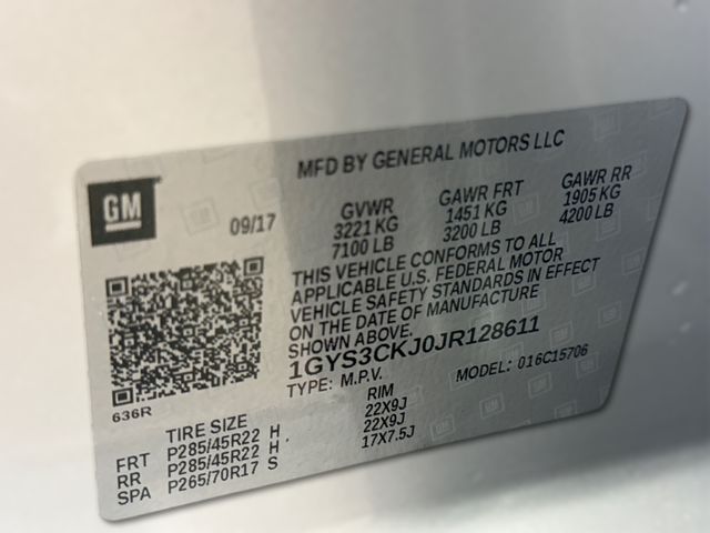 2018 Cadillac ESCALADE PREMIUM LUXURY 2018 Cadillac ESCALADE PREMIUM LUXURY