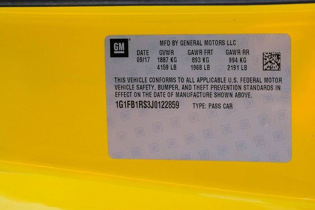 2018 Chevrolet Camaro LT 2018 Chevrolet Camaro LT