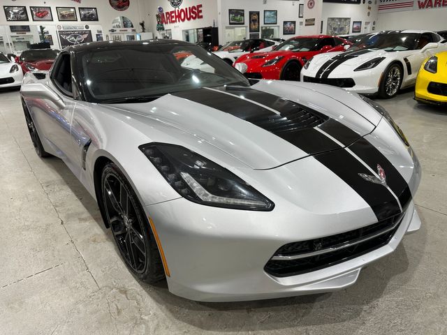 2018 Chevrolet Corvette Coupe 3LT, NPP, Z51 Black 5-Spokes, Auto Glass Top | Dallas, Texas | Corvette Warehouse 
