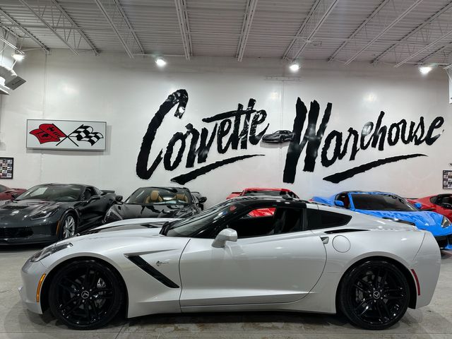 2018 Chevrolet Corvette Coupe 3LT, NPP, Z51 Black 5-Spokes, Auto Glass Top | Dallas, Texas | Corvette Warehouse 