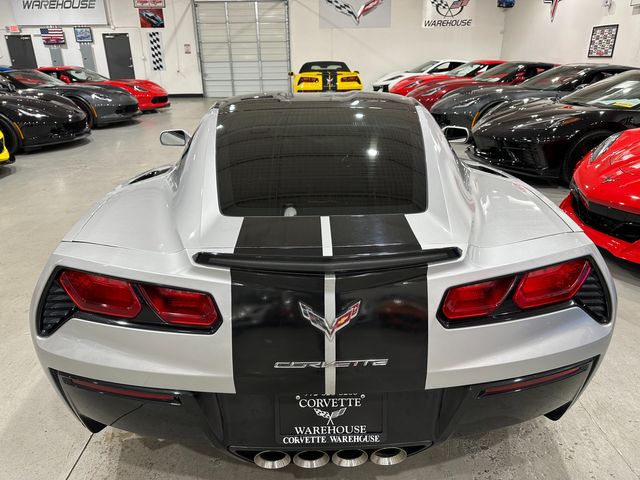 2018 Chevrolet Corvette Coupe 3LT, NPP, Z51 Black 5-Spokes, Auto Glass Top | Dallas, Texas | Corvette Warehouse 