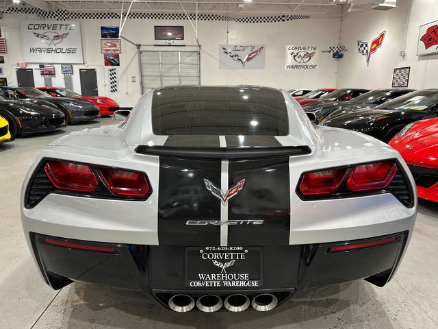 2018 Chevrolet Corvette Coupe 3LT, NPP, Z51 Black 5-Spokes, Auto Glass Top | Dallas, Texas | Corvette Warehouse 