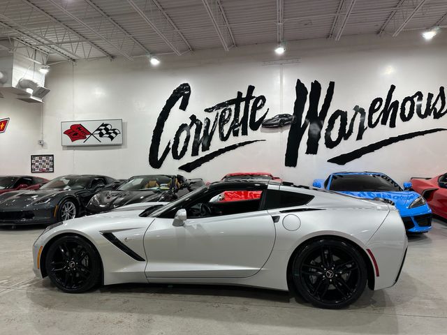 2018 Chevrolet Corvette Coupe 3LT, NPP, Z51 Black 5-Spokes, Auto Glass Top | Dallas, Texas | Corvette Warehouse 