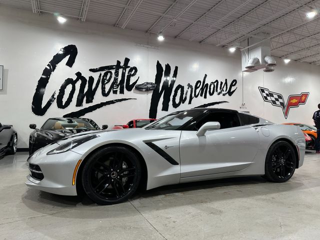2018 Chevrolet Corvette Coupe 3LT, NPP, Z51 Black 5-Spokes, Auto Glass Top | Dallas, Texas | Corvette Warehouse  in Dallas, Texas 75229