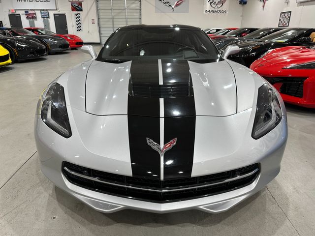 2018 Chevrolet Corvette Coupe 3LT, NPP, Z51 Black 5-Spokes, Auto Glass Top | Dallas, Texas | Corvette Warehouse 