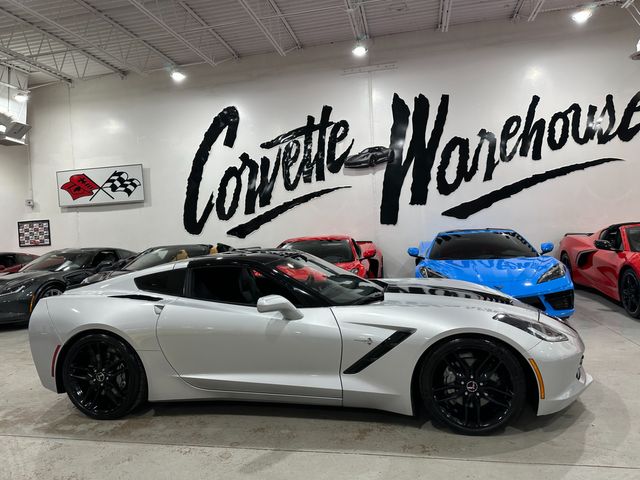 2018 Chevrolet Corvette Coupe 3LT, NPP, Z51 Black 5-Spokes, Auto Glass Top | Dallas, Texas | Corvette Warehouse 