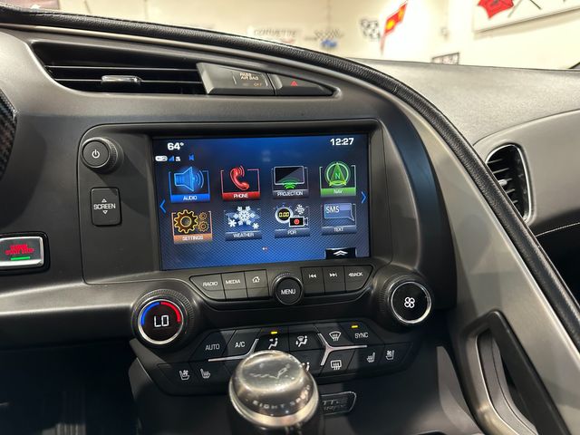 2018 Chevrolet Corvette Coupe 3LT, NPP, Z51 Black 5-Spokes, Auto Glass Top | Dallas, Texas | Corvette Warehouse 