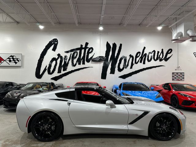 2018 Chevrolet Corvette Coupe 3LT, NPP, Z51 Black 5-Spokes, Auto Glass Top | Dallas, Texas | Corvette Warehouse 