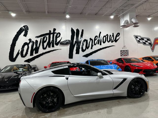 2018 Chevrolet Corvette Coupe 3LT, NPP, Z51 Black 5-Spokes, Auto Glass Top | Dallas, Texas | Corvette Warehouse 