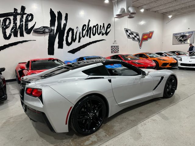 2018 Chevrolet Corvette Coupe 3LT, NPP, Z51 Black 5-Spokes, Auto Glass Top | Dallas, Texas | Corvette Warehouse 