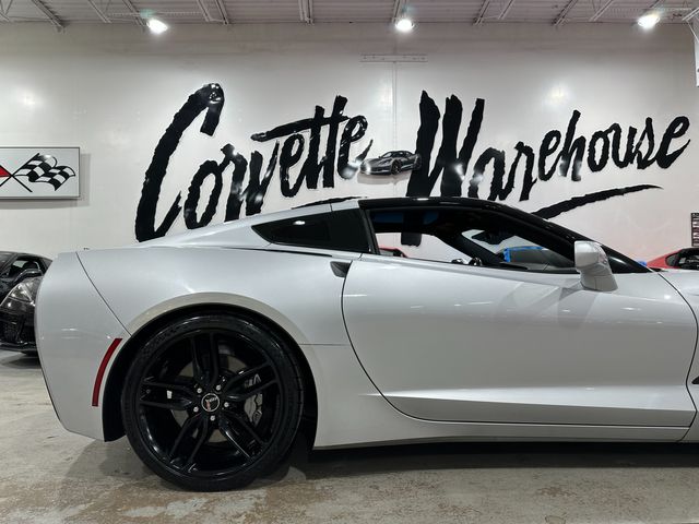 2018 Chevrolet Corvette Coupe 3LT, NPP, Z51 Black 5-Spokes, Auto Glass Top | Dallas, Texas | Corvette Warehouse 