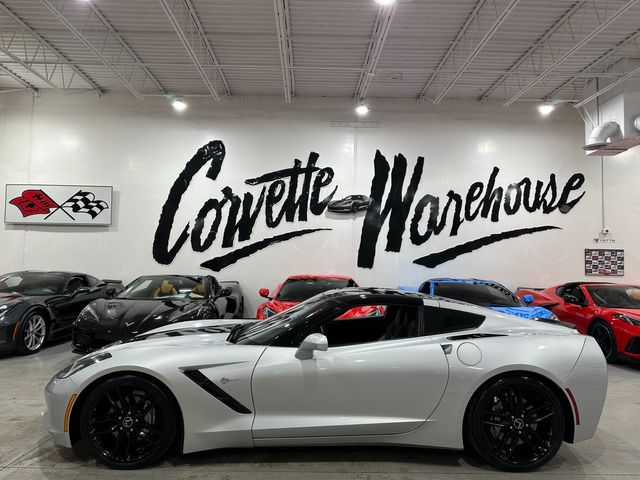 2018 Chevrolet Corvette Coupe 3LT, NPP, Z51 Black 5-Spokes, Auto Glass Top | Dallas, Texas | Corvette Warehouse 