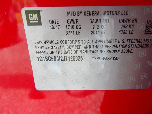 2018 Chevrolet Cruze LS Auto | Dalton, GA | Paniagua Auto Mall 2018 Chevrolet Cruze LS Auto | Dalton, GA | Paniagua Auto Mall